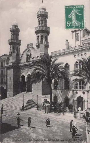 Alger Algerien La Cathedrale et le Palais d Hiver / Algier Algerien / -801738