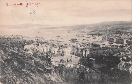 Sundsvall Hamnen. -801754