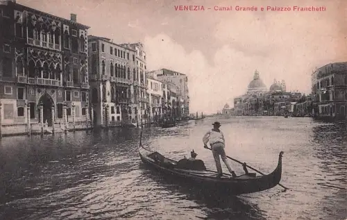 VENEZIA Canal Grande e Palazzo Franchetti -801868