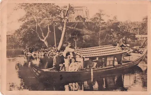 NORDDEUTSCHER LLOYD BREMEN. Japanisches Blumenboot. -801854