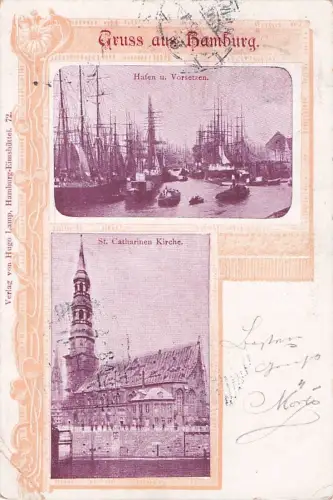 Hamburg Messberg St. Catharinen Kirche Kat. Hamburg -801940