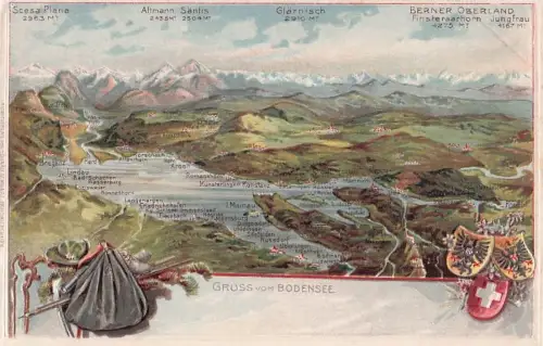 GRUSS VOM BODENSEE. -801974