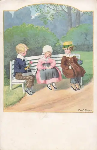 Künstler Ak Ebner, Pauli -802086