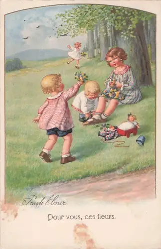 Künstler Ak Ebner, Pauli -802096