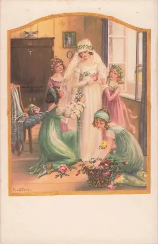 Künstler Ak Ebner, Pauli -802120