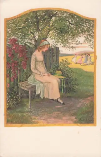 Künstler Ak Ebner, Pauli -802088