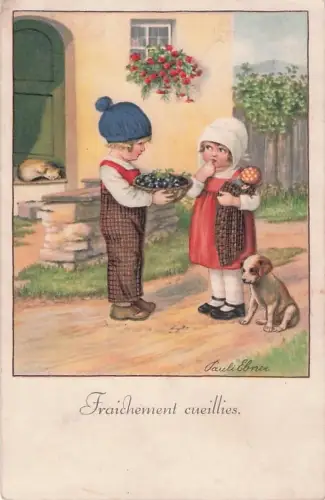 Künstler Ak Ebner, Pauli -802118