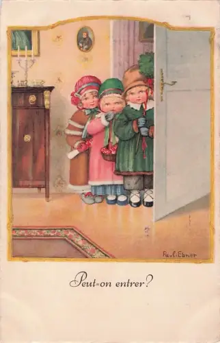 Künstler Ak Ebner, Pauli -802104