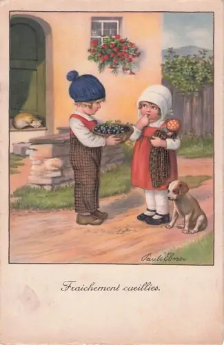 Künstler Ak Ebner, Pauli -802114