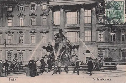 AK Berlin, Neptunbrunnen -802212