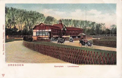 DRESDEN Sportplatz Linnéstrasse -802222
