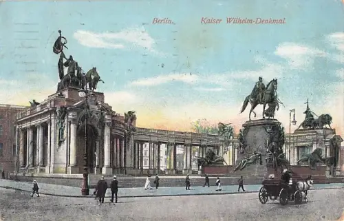 Berlin. Kaiser Wilhelm-Denkmal -802220