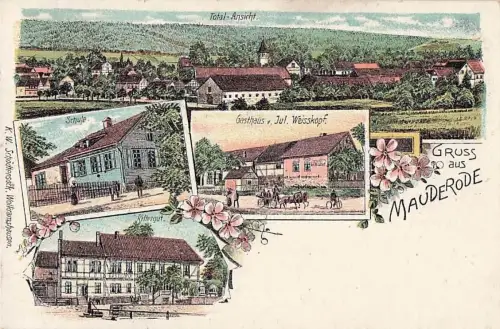 Lithographie GRUSS aus MAUDERODE -802198