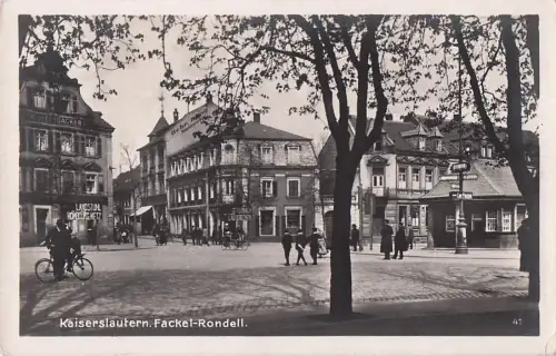 Kaiserslautern. Fackel-Rondell. -802322