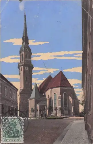 AK Radeberg, Kirche, 1910er -802296