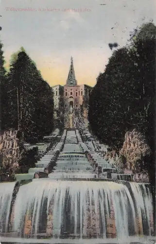 Cassel- Wilhelmshöhe. Cascaden u. Herkules. -802270