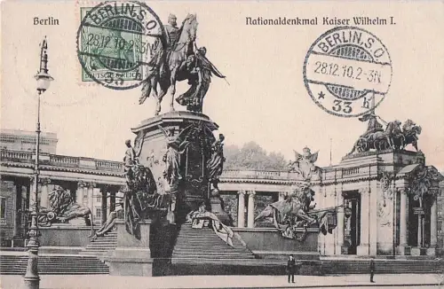 Berlin Nationaldenkmal Kaiser Wilhelm I. BLIN -802318