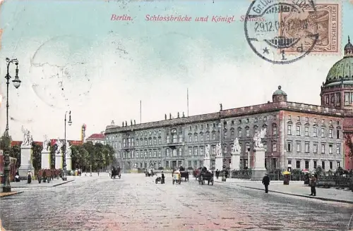 Berlin. Schlossbrücke und Königl -802324