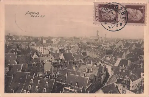 Augsburg Totalansicht -802334