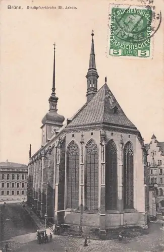 brünn. Stadtpfarrkirche St. Jakob. -802362