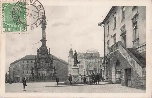 AK Olmütz, Strassenpartie am Oberring -802364