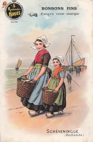 BONBONS FINS Exigez cette marque M SCHEVENINGUE (Hollande) -802466