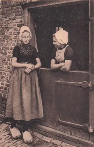 Volkstracht aus der Region Zeeland, -802510