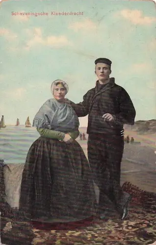 Scheveningen Trachten Niederlande / Hollandkind -802444