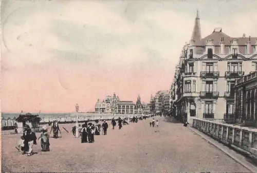 AK / Ansichtskarte Ostende_Oostende La Digue et Rampe de Paris Plage -802646