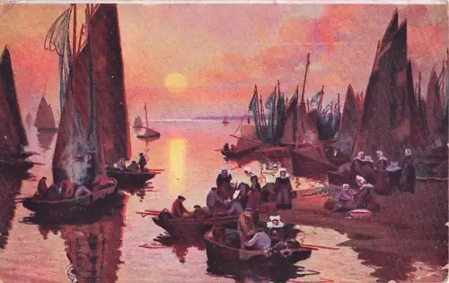 Fischerboote im Tejo -802692