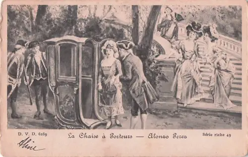 D. V. D. 6289 La Chaise à Sorteurs Alonzo Berez Série riche 49 -802622