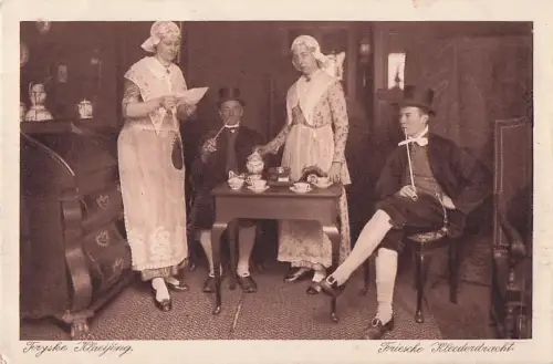 Fryske Xlacijing, Friesche Kleederdracht. -802678