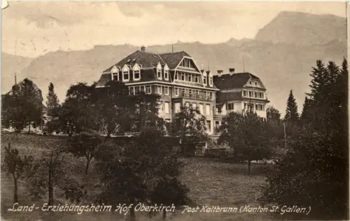 Kaltbrunn - Land Erziehungsheim Hof Oberkirch - St. Gallen -639718