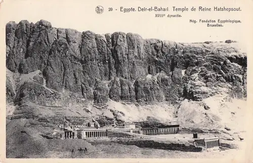 - Egypte. Deir-el-Bahari. Temple de Reine Hatshepsout. -802806