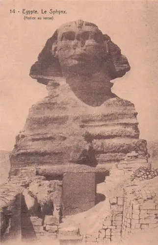 Egypte. Le Sphynx. (Notice au verso). -802790