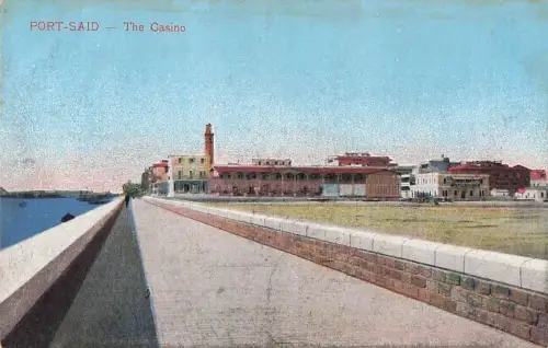 Port gesagt. Das Casino. Kairo Postcard Trust. Serie 648 -802804