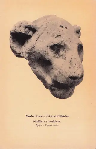 Musées Royaux d'Art et d'Histoire Modèle de sculpteur. Egypte Epoque saïfe. -802824
