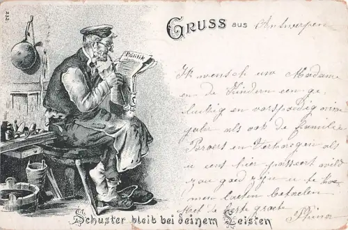 GRUSS aus Antwerpen -803012