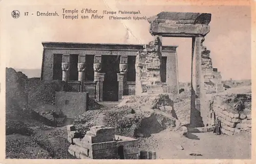 Denderah. Temple d'Athor Tempel van Atho -802916