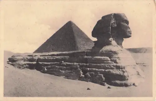 Große Sphinx von Gizeh -802920