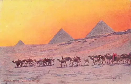 Ansichtskarte_Giza_Egypt Pyramides -802908