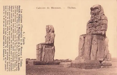 Colosses de Memnon. - Thèbes. -802928