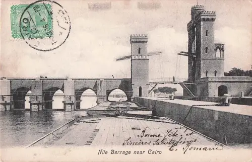 Nile Barrage near Cairo -802898