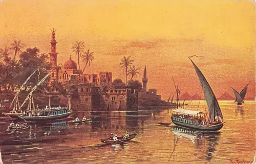 Kairo Am Abend Perlberg, F. -802904