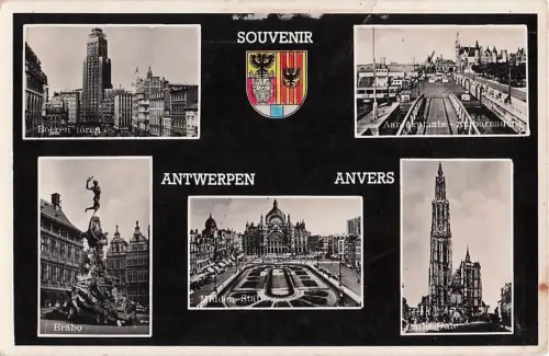 AK / Ansichtskarte Antwerpen Anvers Brabo Boeren toren Kat. -802998