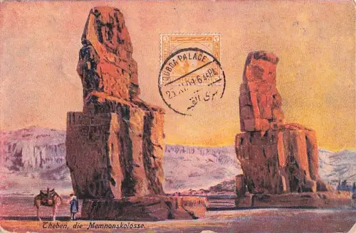 Theben, die Memnonskolosse -802934