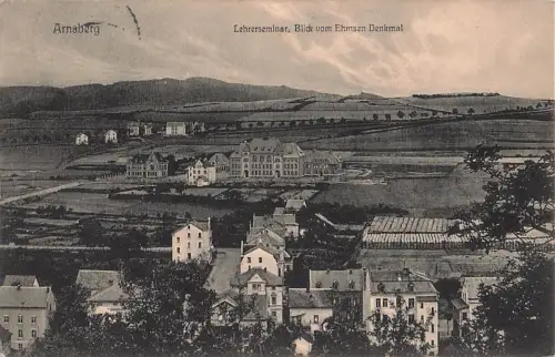 Arnsberg Lehrerseminar, Blick vom Ehmsen Denkmal -803110