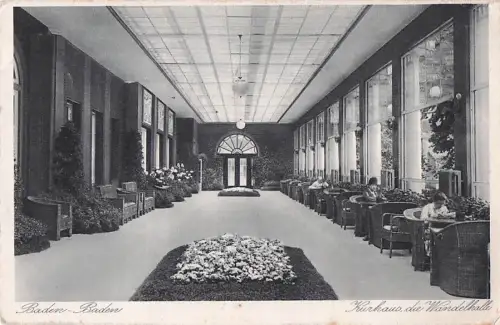 Baden-Baden Kurhaus, die Wandelhalle. -803164