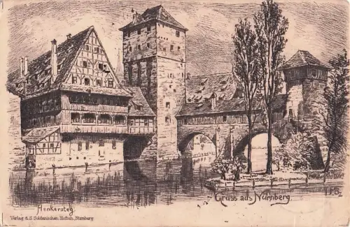 Gruss aus Nürnberg. Henkersteg. S.Soldanschen -803196