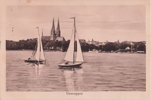 Neuruppin Segelpartie Kat. Neuruppin -803186